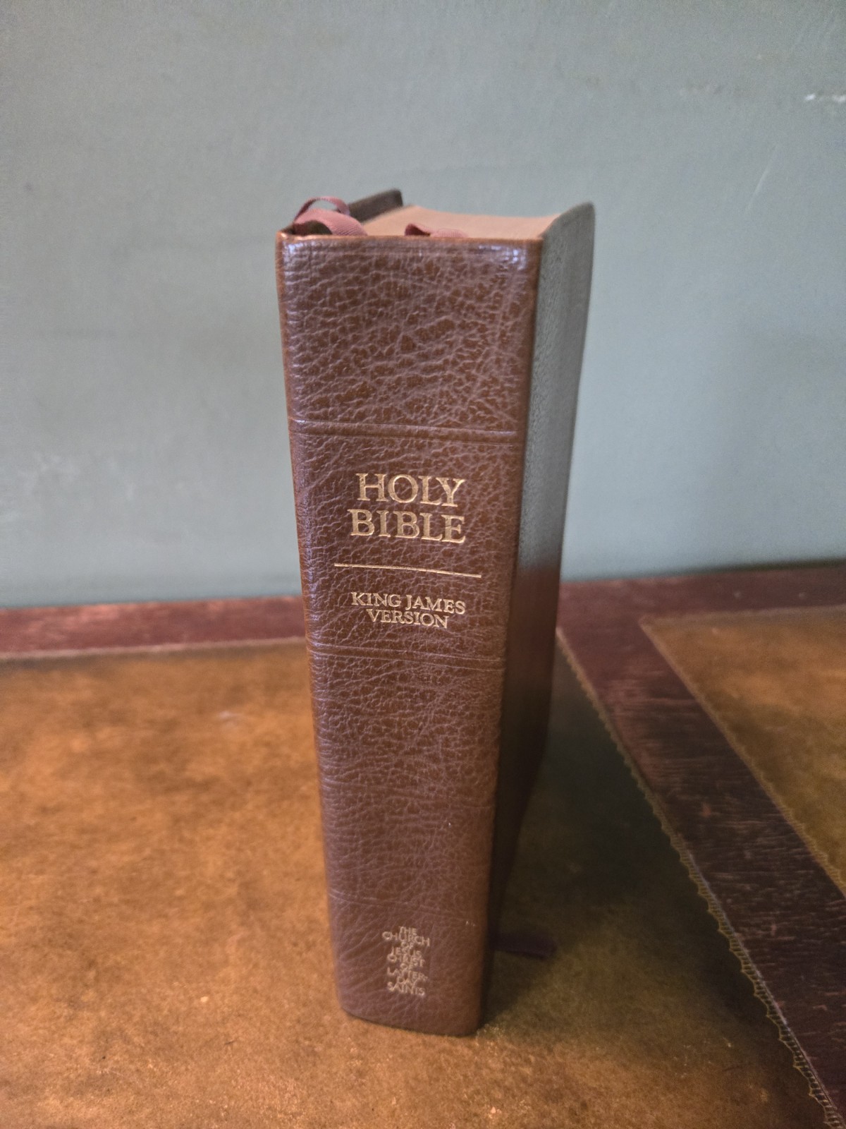 LDS Mormon Holy Bible King James Version 1979 Brown Softcover Unmarked