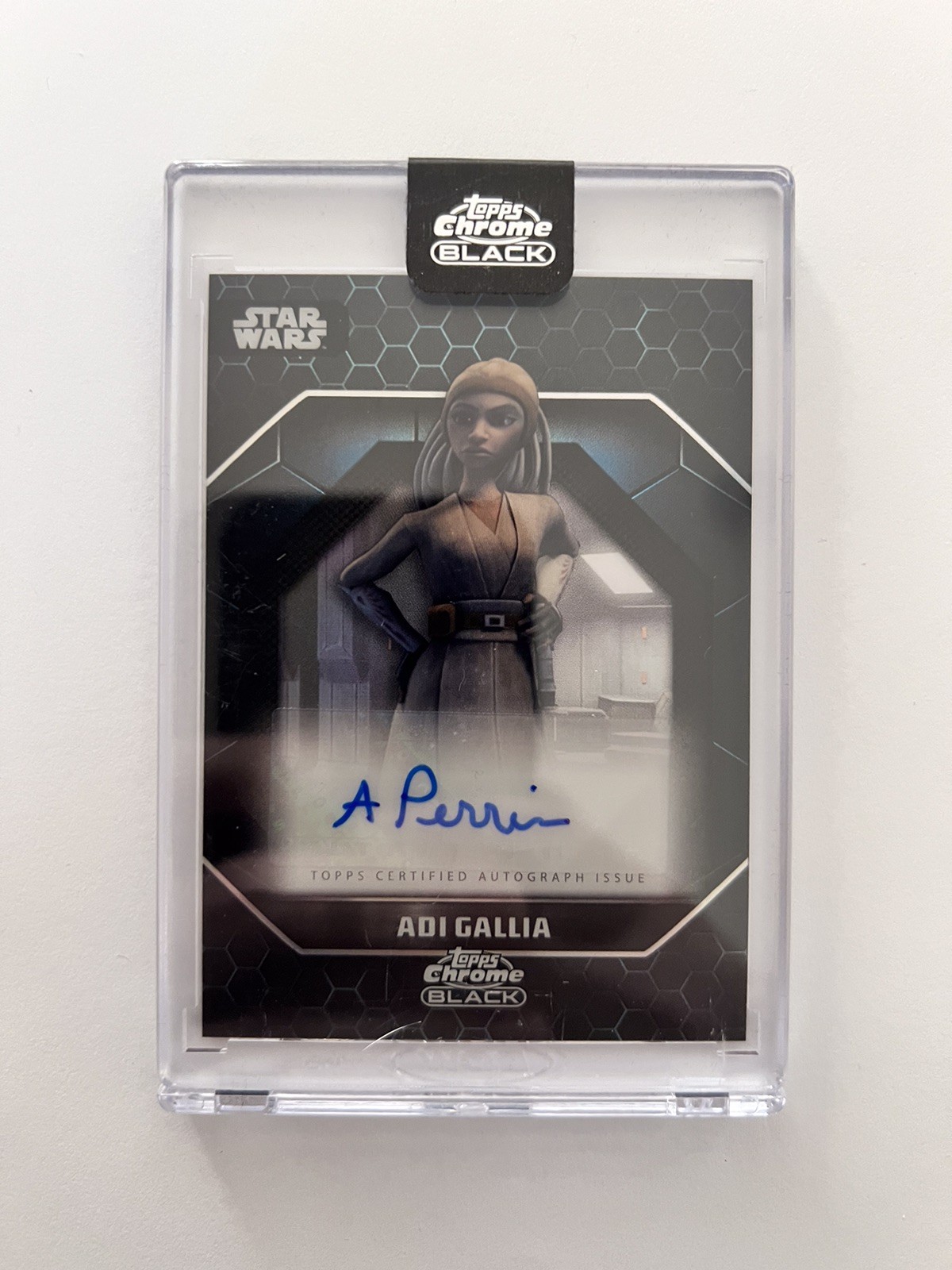 2024 Topps Chrome Black Star Wars Adi Gallia ’Angelique Perrin’ Auto #ALS-AP