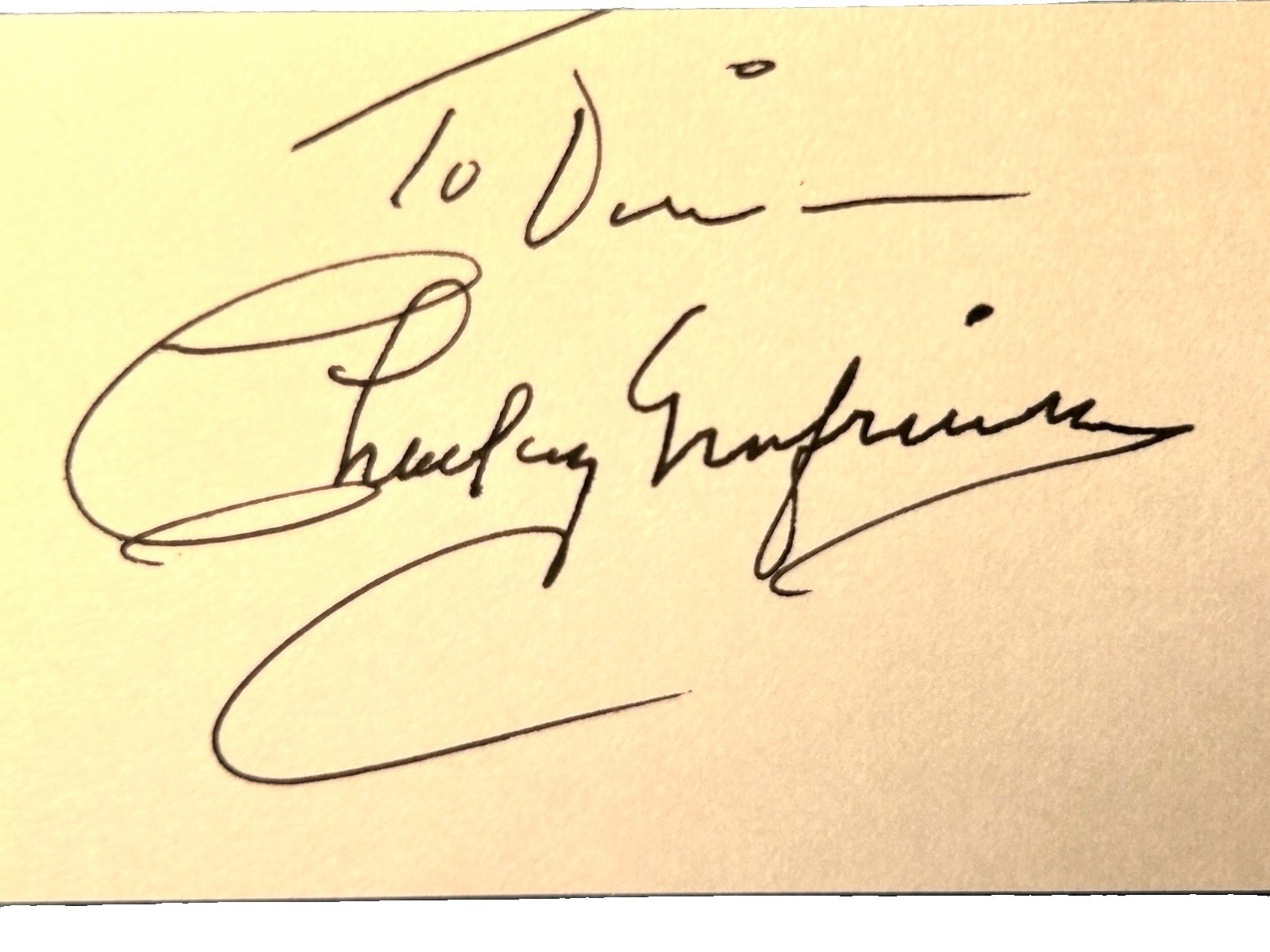 Charley Grapewin 2 Vintage Autographs Wizard of Oz Uncle Henry Signed Cuts