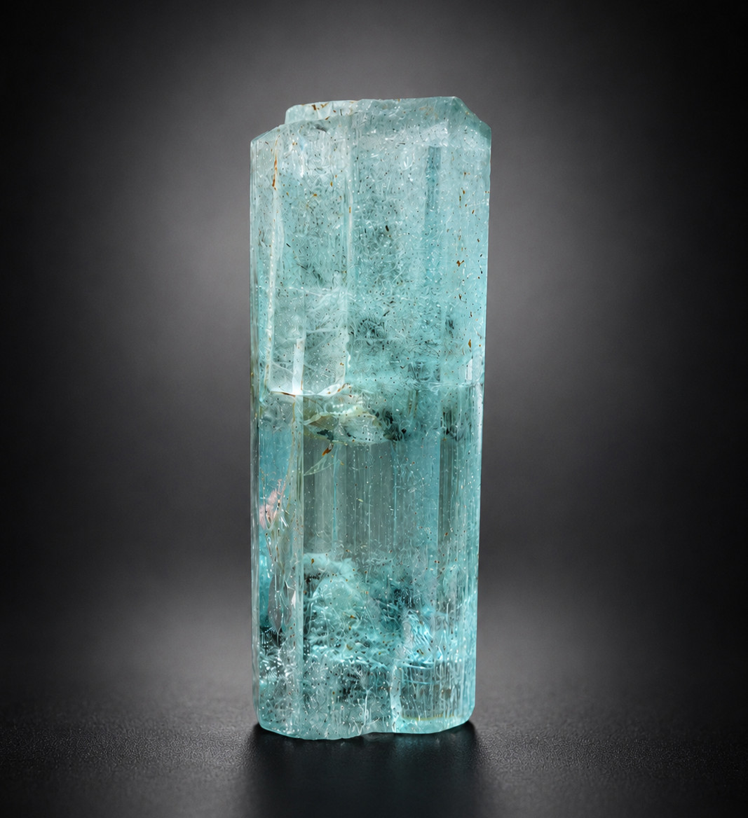 24GM | Natural Sky Blue Aquamarine Gemmy Crystal Specimen | Skardu, Pakistan.
