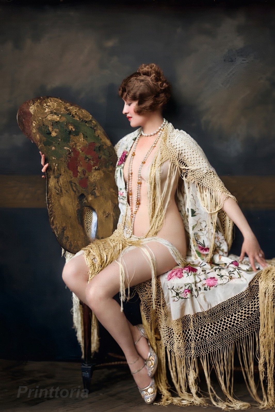 ZIEGFELD FOLLIES ❤️ 4X6 PHOTO - 1920s Broadway - Jazz Portrait