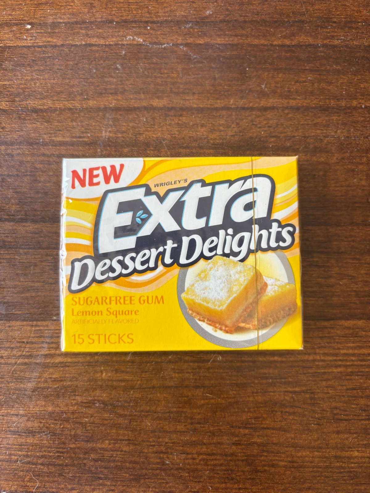RARE extra Lemon Square dessert delights discontinued collectible gum