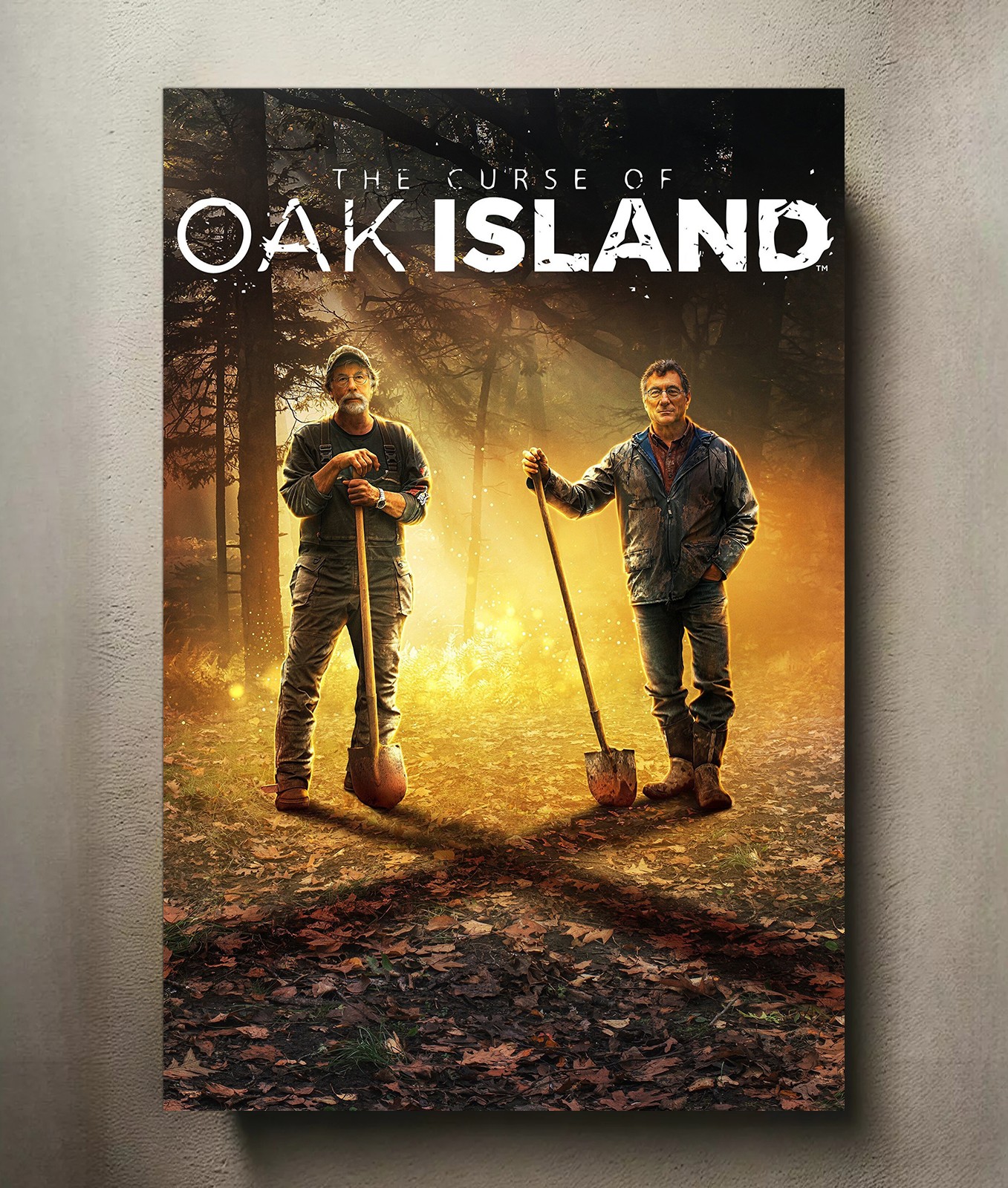 The Curse of Oak Island 8x12 Metal TV Show Poster Sign
