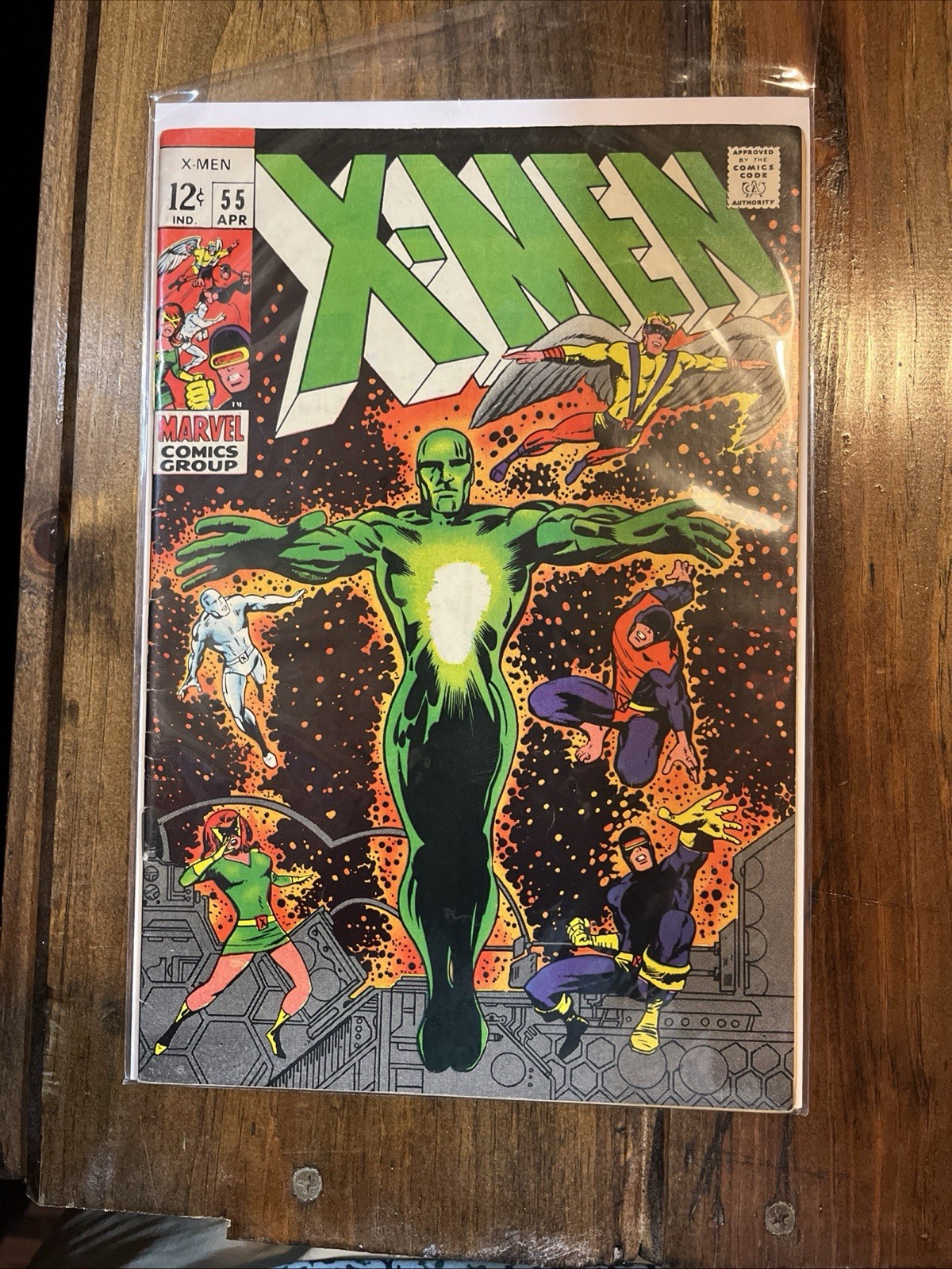 Uncanny X-Men #55 1969 Origin of Angel Comic Book