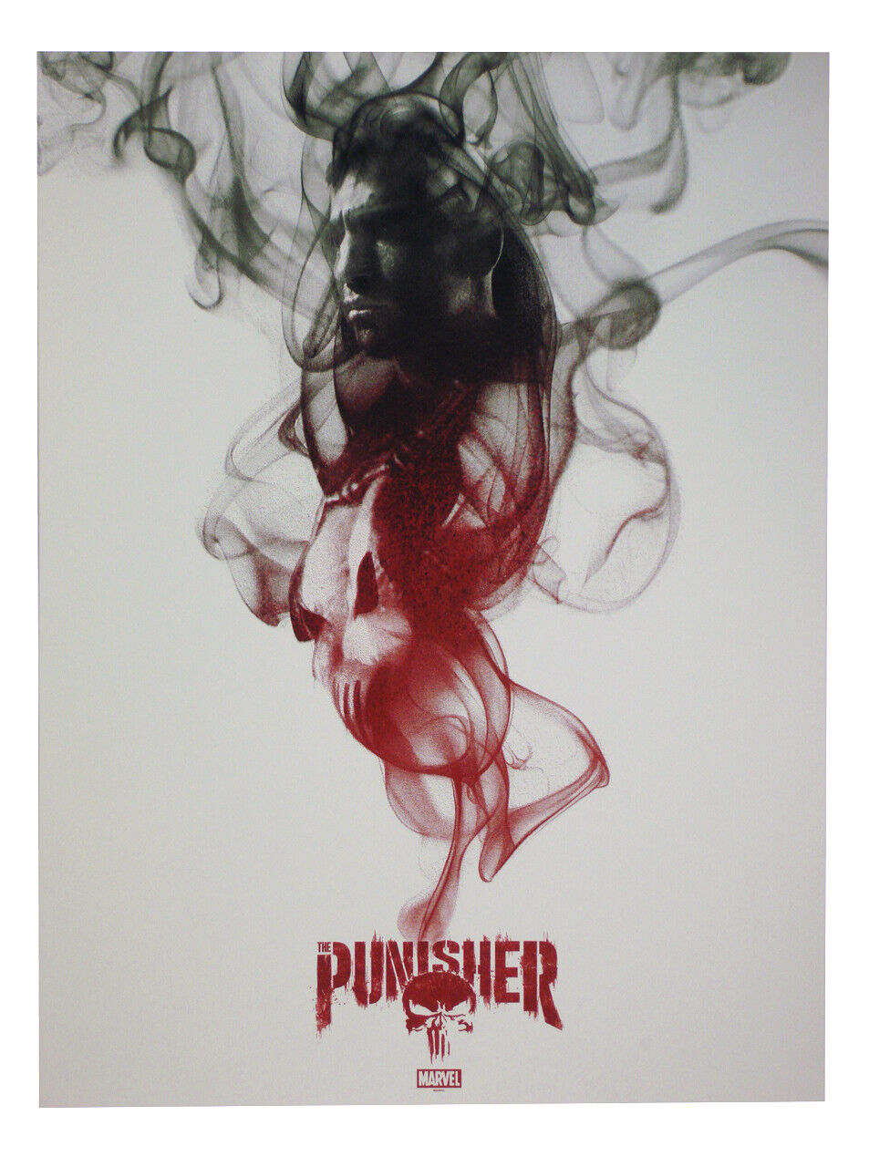 The Punisher Screen Print by Greg Ruth Mondo Marvel Comics Netflix Rare Proof