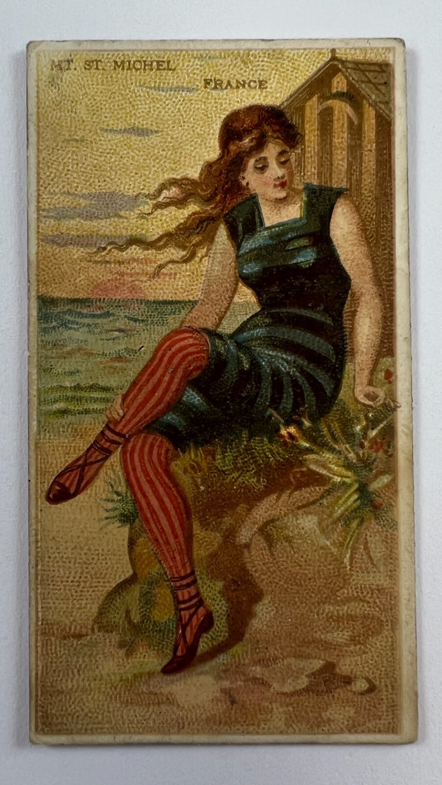 1882 N232 Surf Beauties Mt. St. Michel France 126E