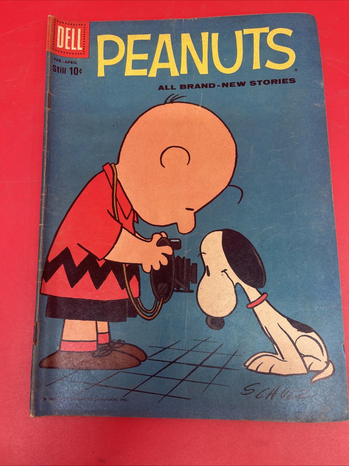 Dell Peanuts #4 Feb-Apr 1960 Charlie Brown Snoopy  Silver Age Comic