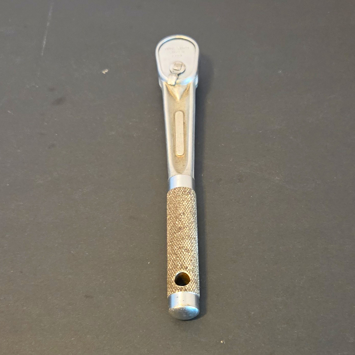 Indestro Super 2789 Pat No 1902878 Vintage 3/8 Drive Ratchet ment condition 