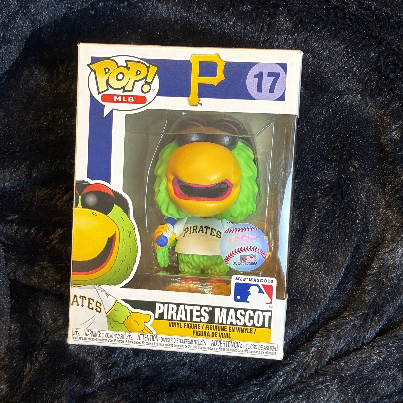 Funko POP MLB Pittsburgh Pirates Mascot Parrot #17 NEW, SEALED, Pirate Parrot