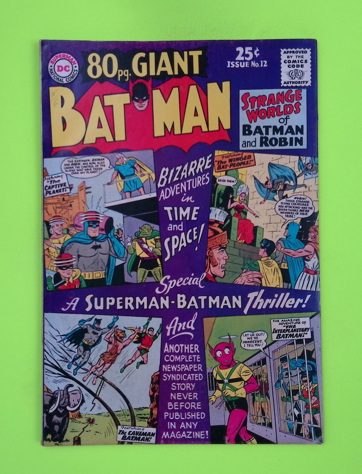 80 Page Giant #12 1965 DC Comics 8.0 Comic Book J12-42