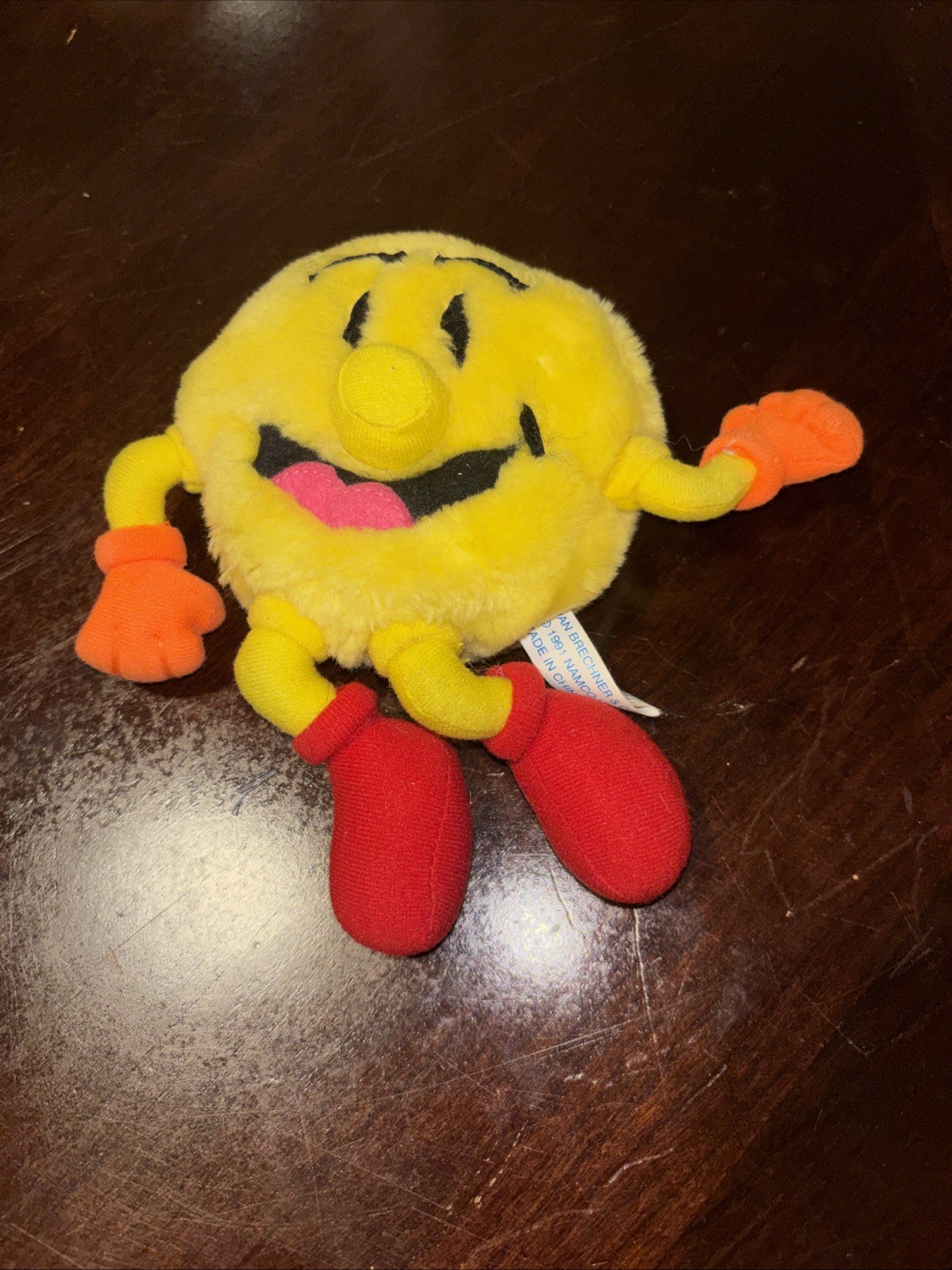 1991 Namco Pac-man Plush Vintage