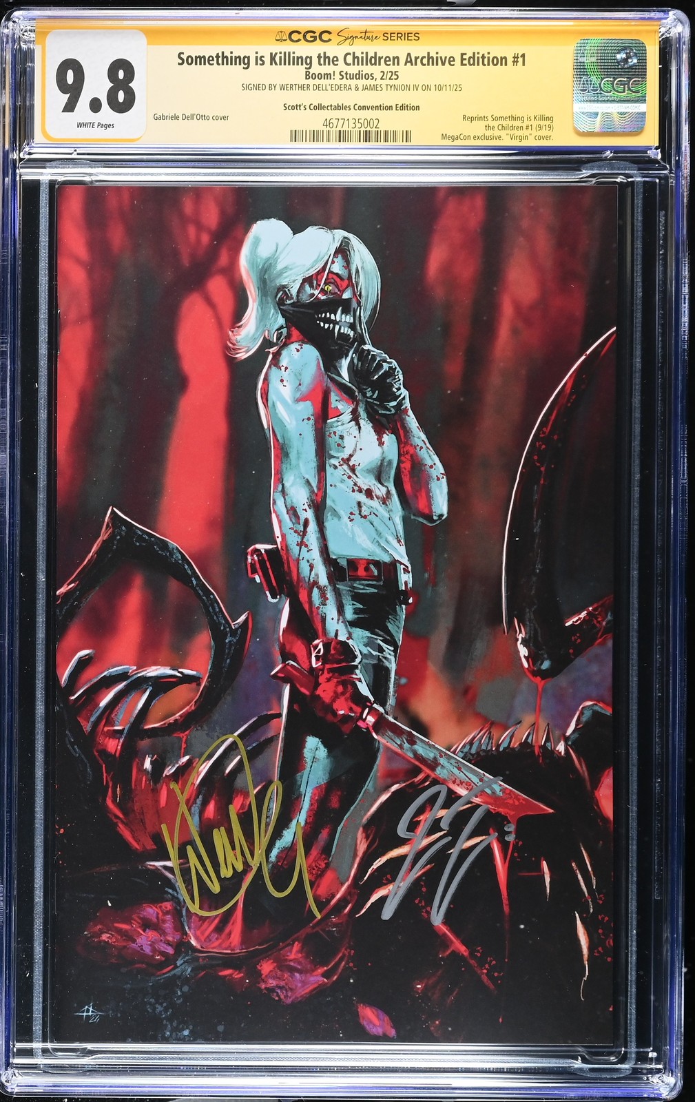 SiktC Archive Ed. #1 - CGC SS 9.8 - Sig Dell'Edera  and Tynion - Megacon Virgin