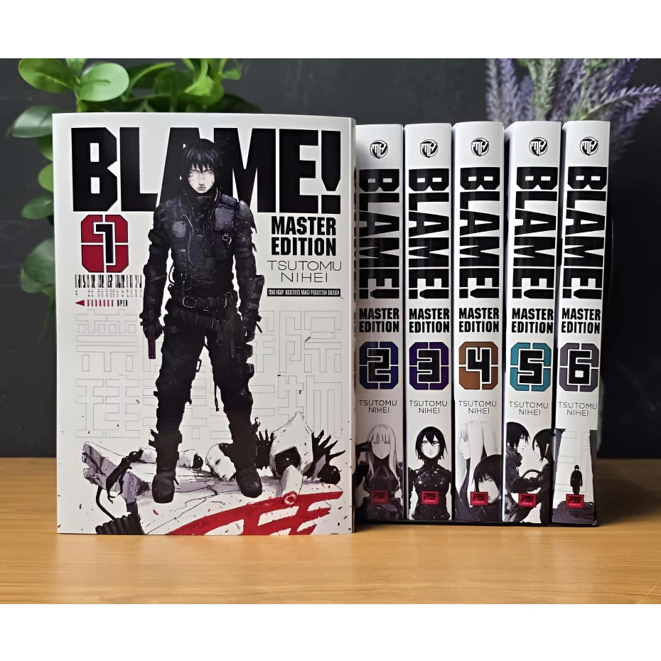 Blame Master Edition Manga Vol. 1-6 Full Set English Ver Comic Express Shipping