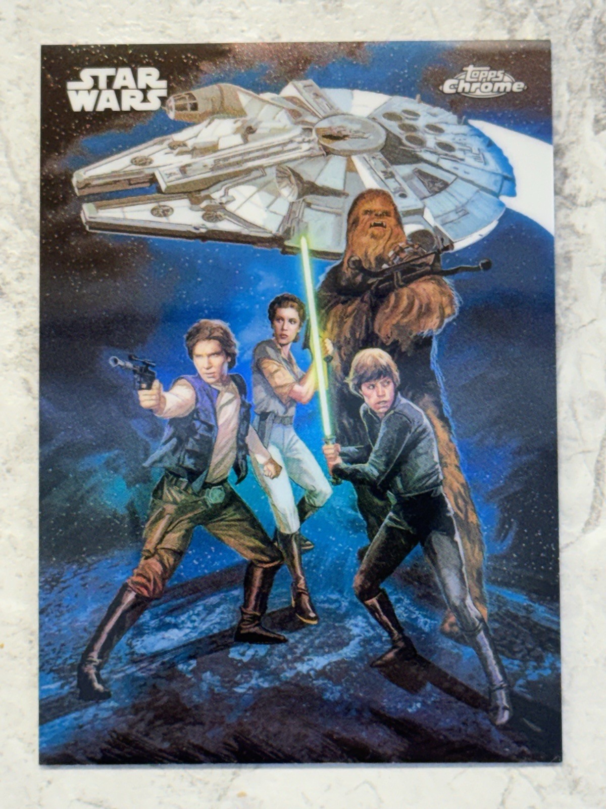 2026 Topps Chrome Art Fractions Rebel Alliance SQUAD 7 SP Case Hit