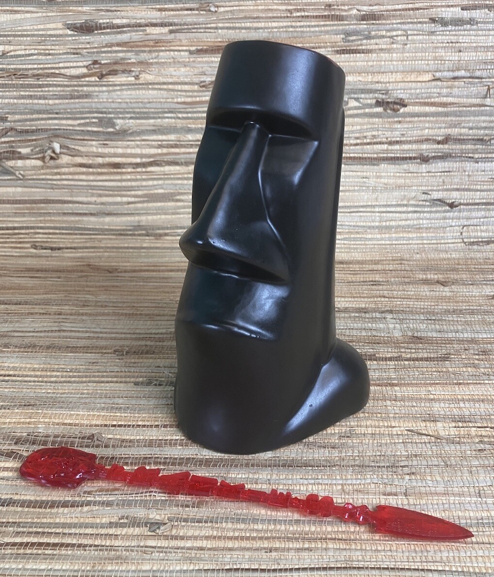 Malekula II Tiki Mug Frankie's Tiki Room Tiki Farm Jack Churchill Red ED New Malekula II Tiki Mug Frankie's Tiki Room Tiki Farm Jack Churchill Red ED New