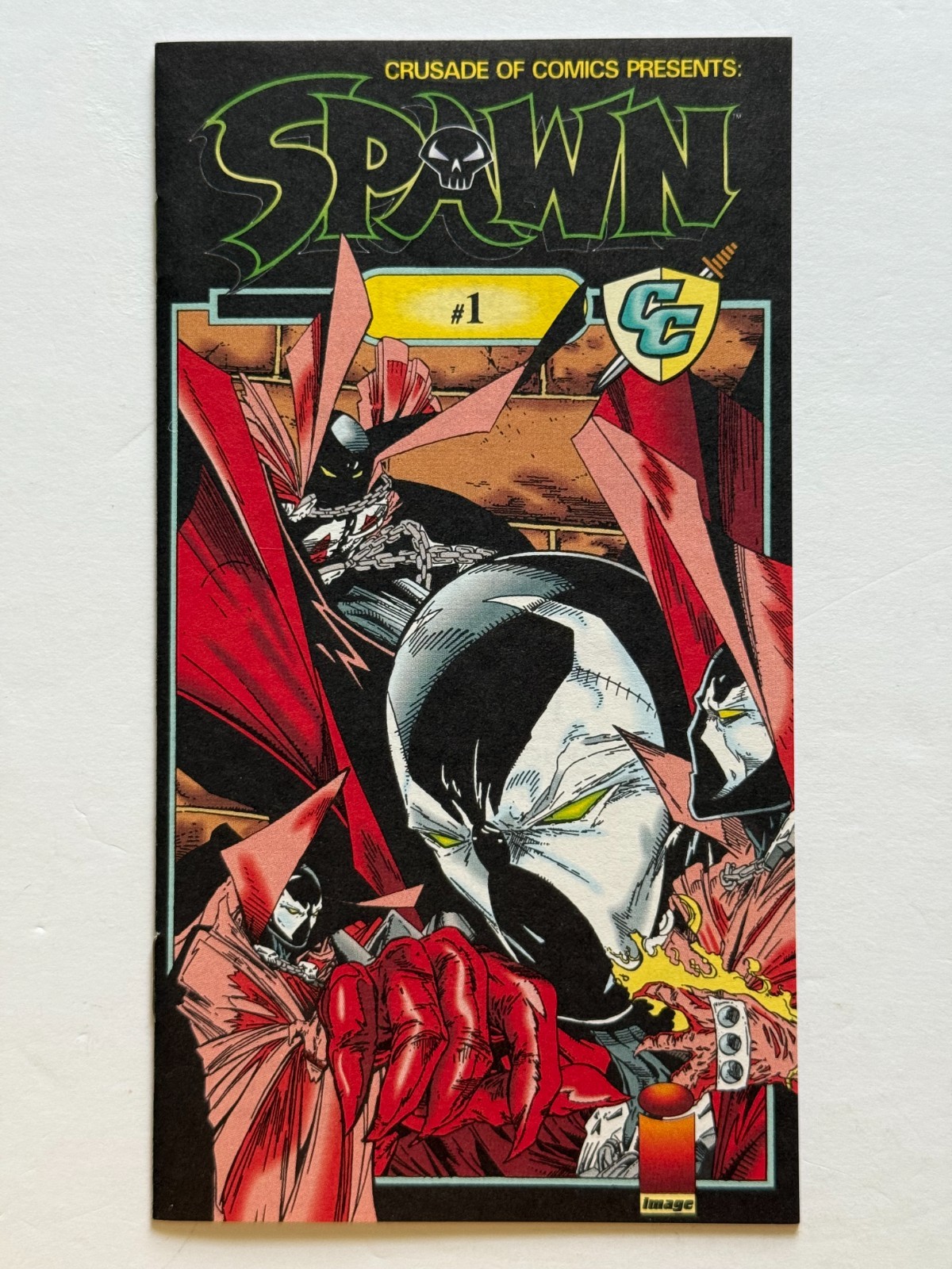 Crusade of Comics Presents Spawn 1 - Mini Comic Promo VHS Insert McFarlane VF/NM