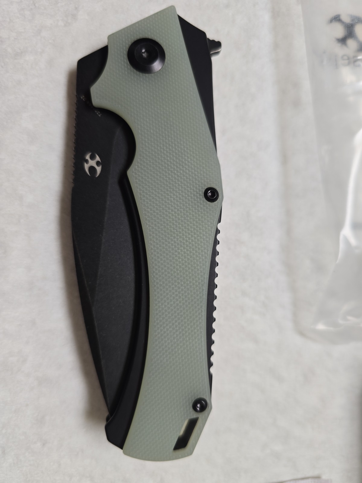 Kansept Mini Helix Mod. T2008A4 JADE G10 TiCn D2 MINT COLLECTIBLE  Discontinued