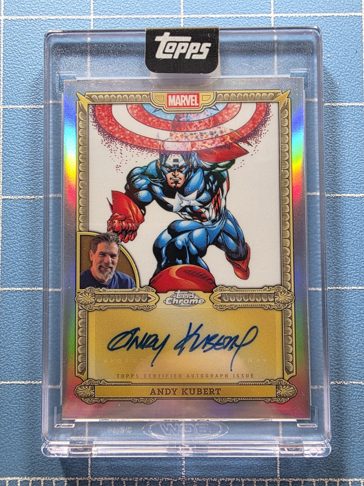 2026 Topps Marvel Mint - CA-ANK Andy Kubert - Chrome Autographs Comic Creators