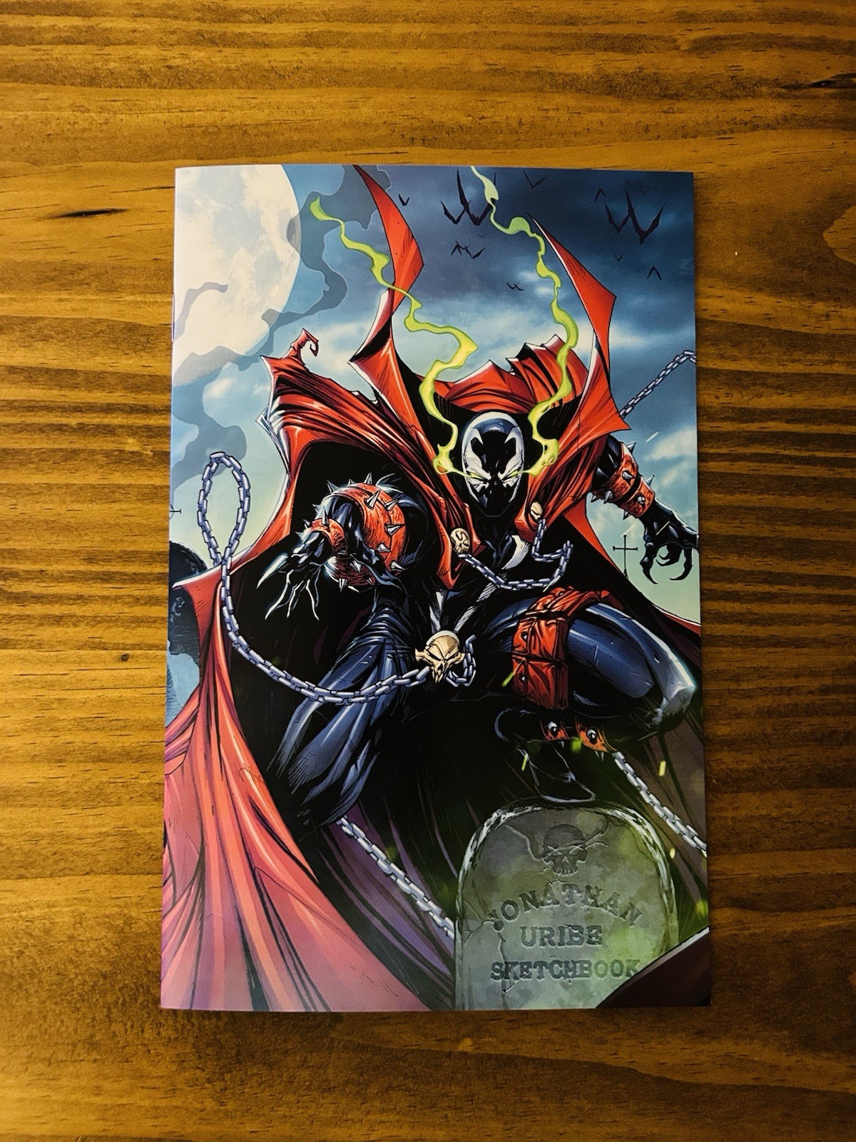 Spawn Exclusive 2026 SDCC Virgin Sketchbook Jonathan Uribe Ltd to 250 prints NM+