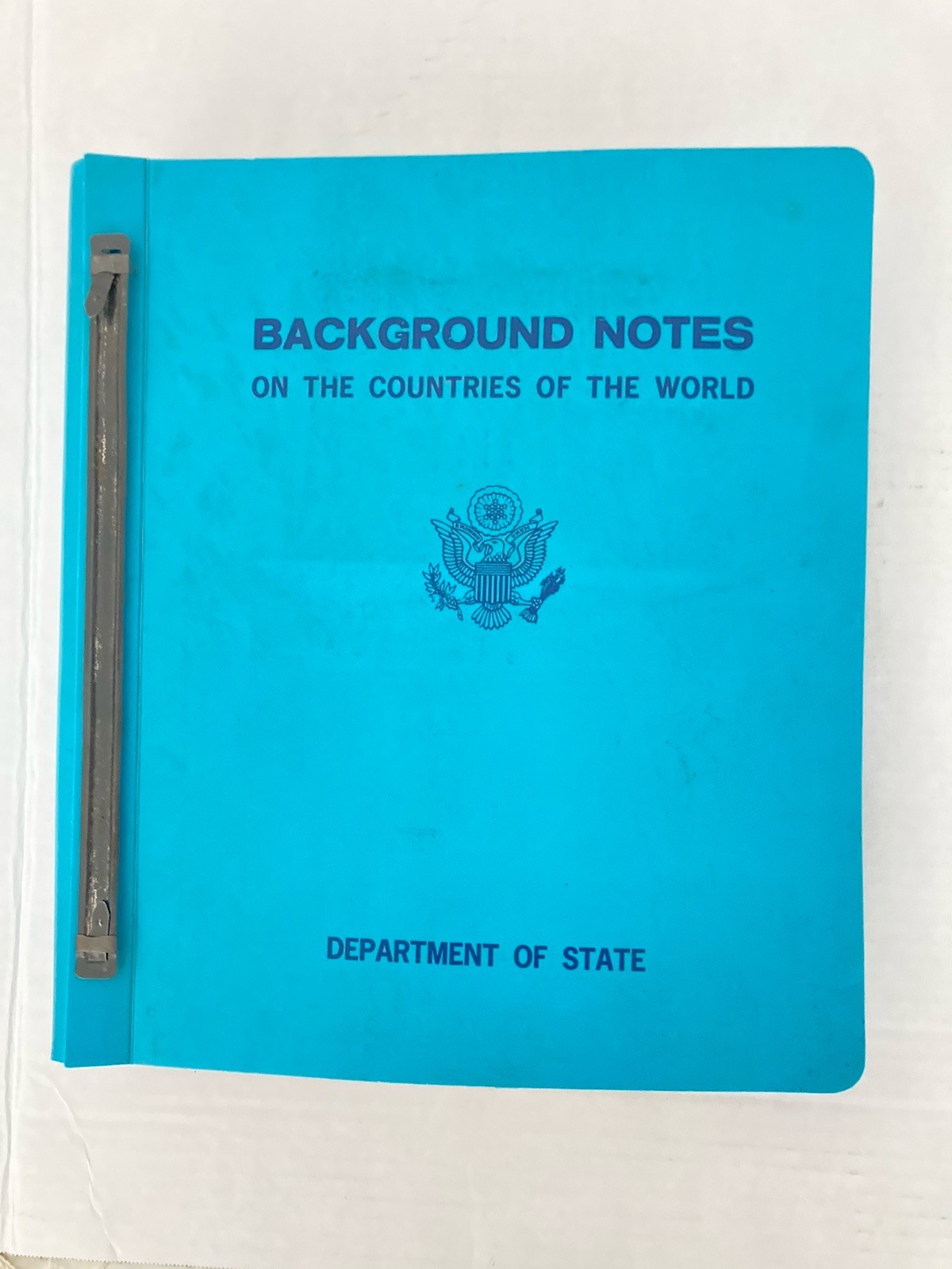 US Department Of State: Country Background Notes 1967-1970 Binder, 200 + Entries