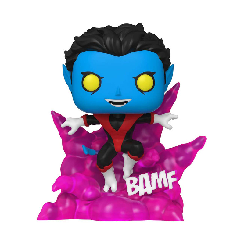 Funko Pop Deluxe Marvel: X-Men - Nightcrawler Teleporting #1124 Glow-in-the-Dar