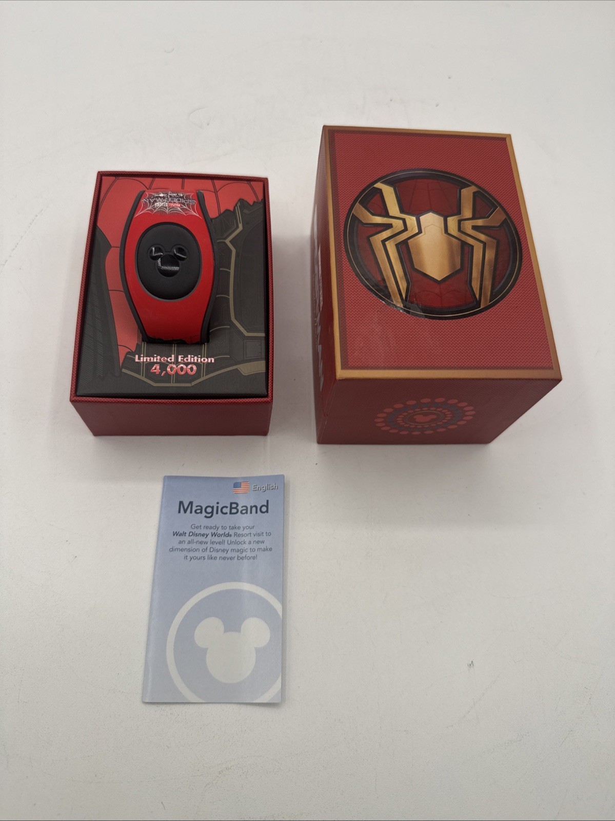 Disney Spider Man Magic Band No Way Home Limited Edition of 4,000 Marvel