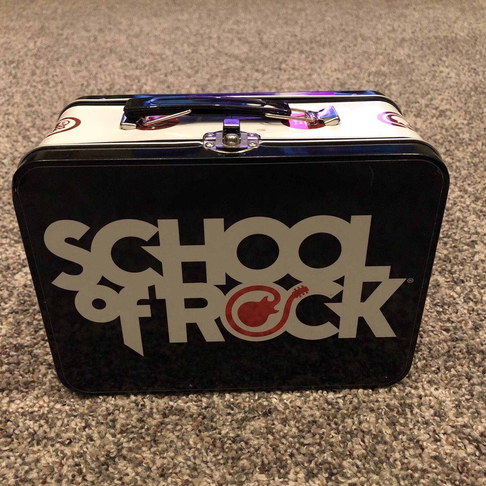 UBER RARE Vintage School Of Rock Lunch Box  2003 VERY NICE SHAPE Jack Black