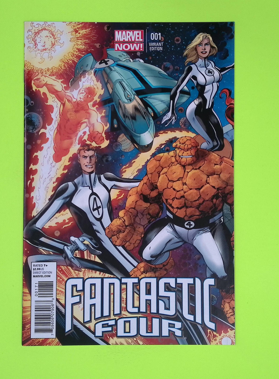 Fantastic Four #1e Vol. 4 2013 Marvel Comics Variant 8.0 Comic Book G15-108