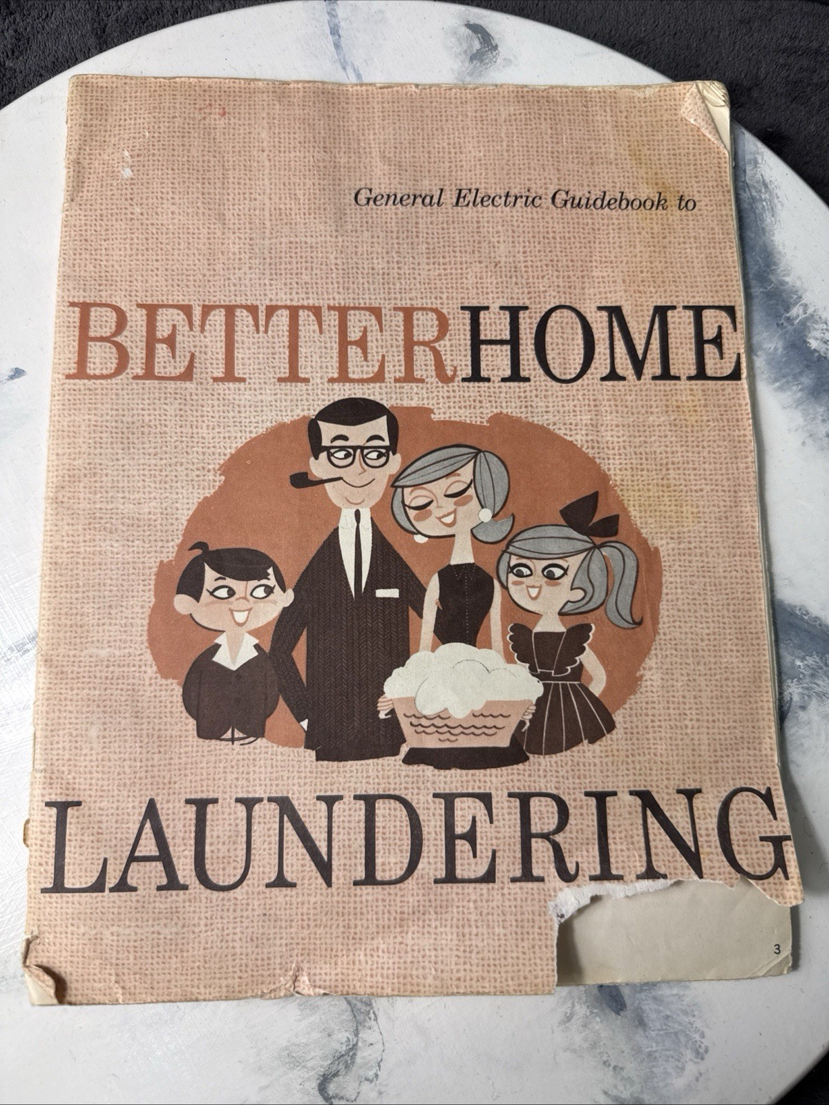 Vintage General Electric Guidebook Better Home Laundering Booklet GE Advertising