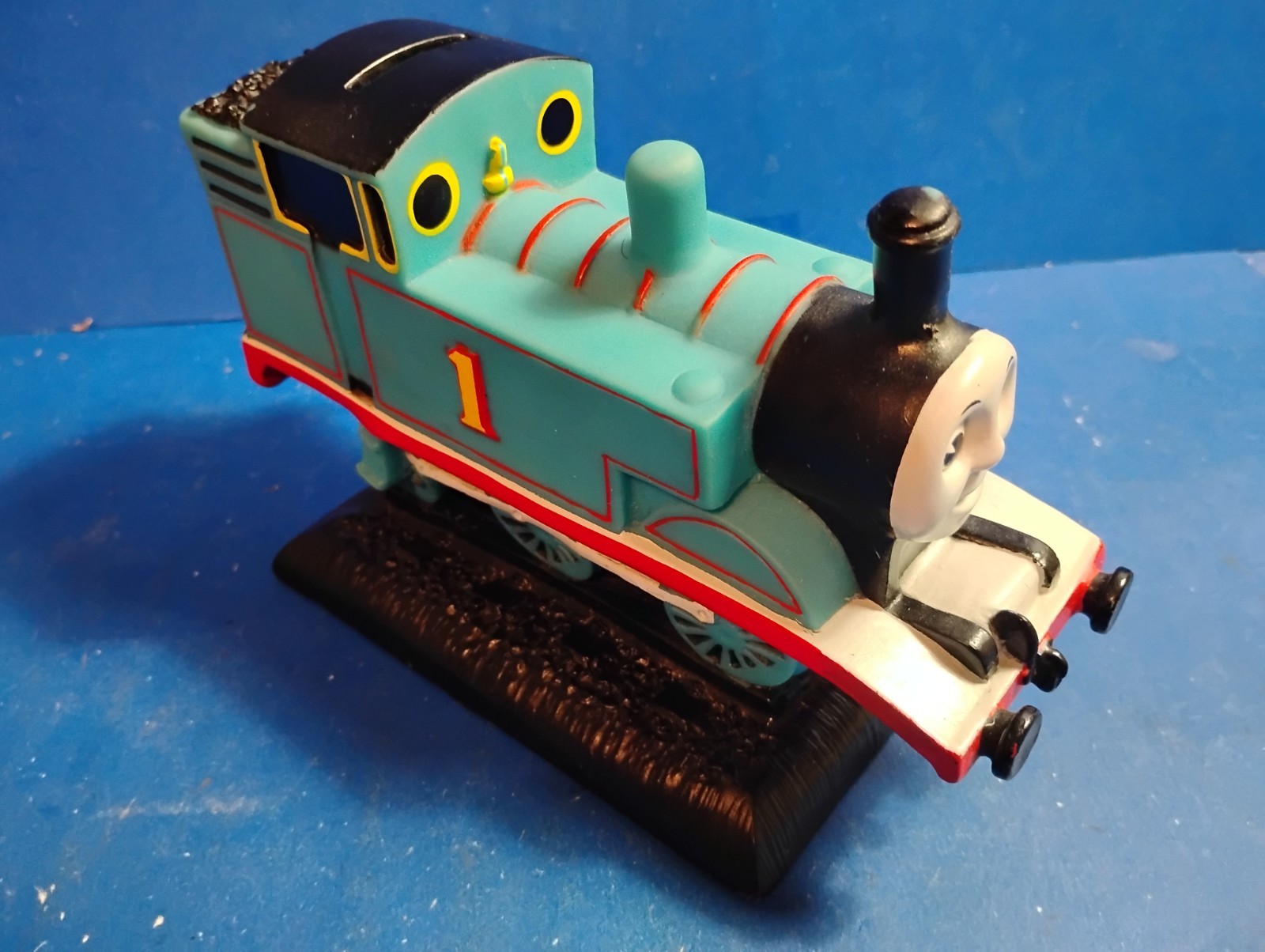 Thomas Train The Tank Engine Coin Bank Rubber / Plastic  