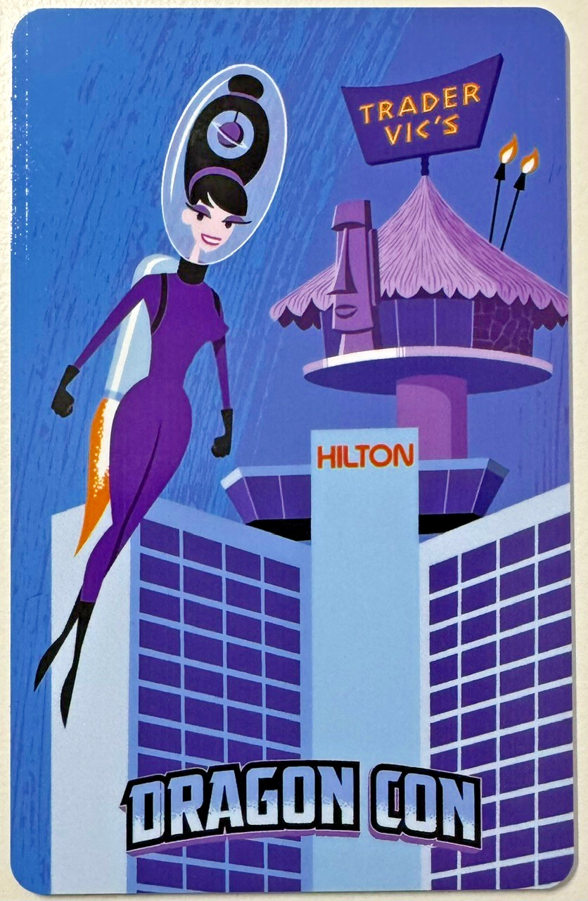 Dragon Con 2026 Exclusive HILTON Room Key Card LIMITED EDITION