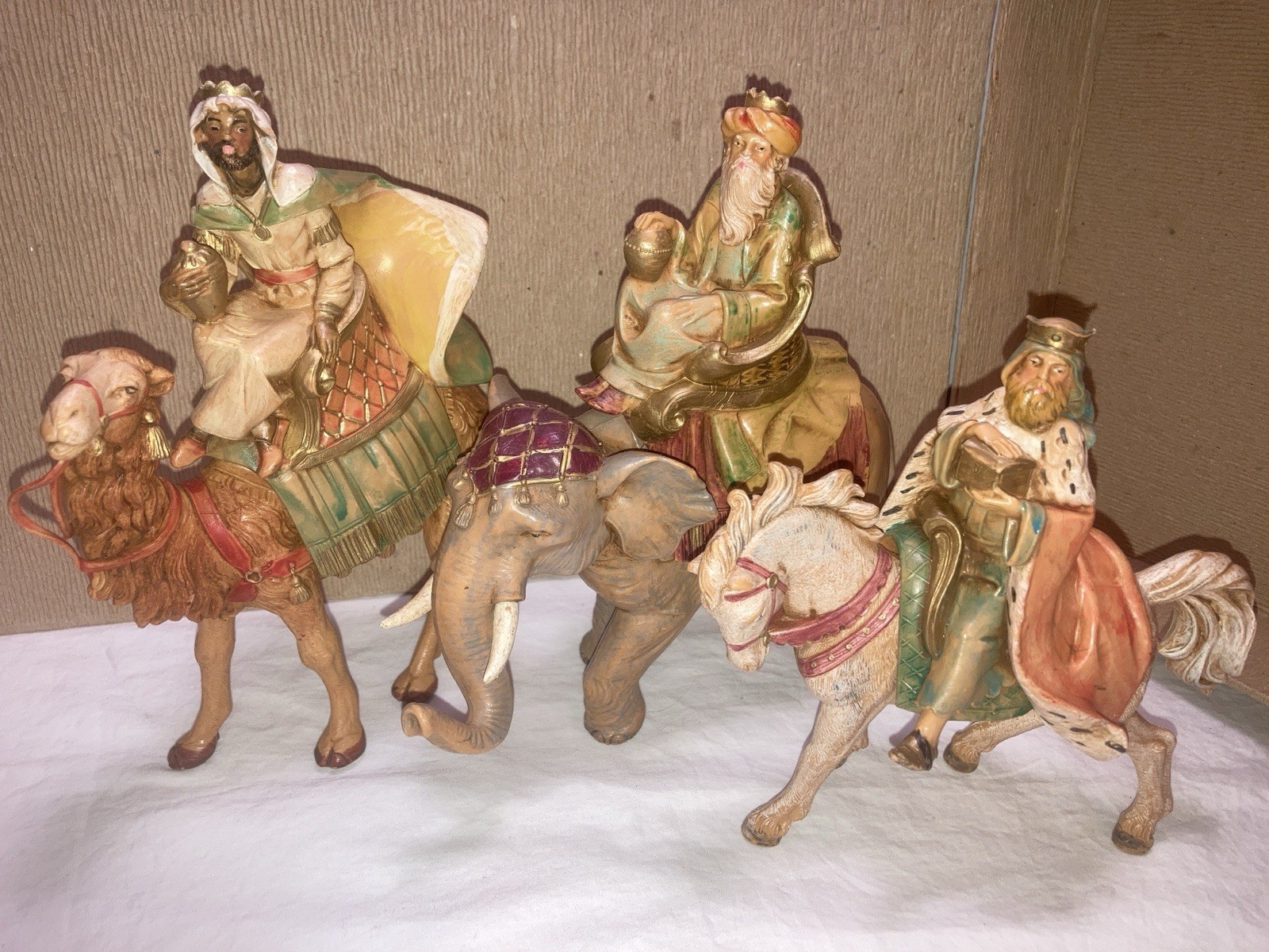 Fontanini Three Kings on Animals - Elephant, Horse, Camel - 5