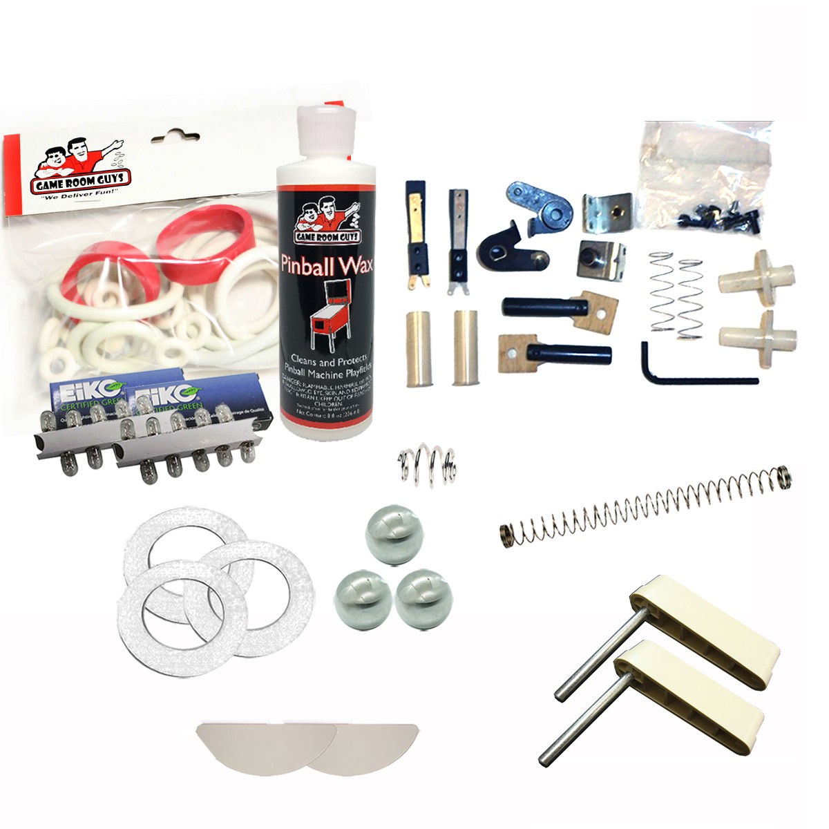 1976 Bally Hang Glider Pinball White Premium Maintenance Kit