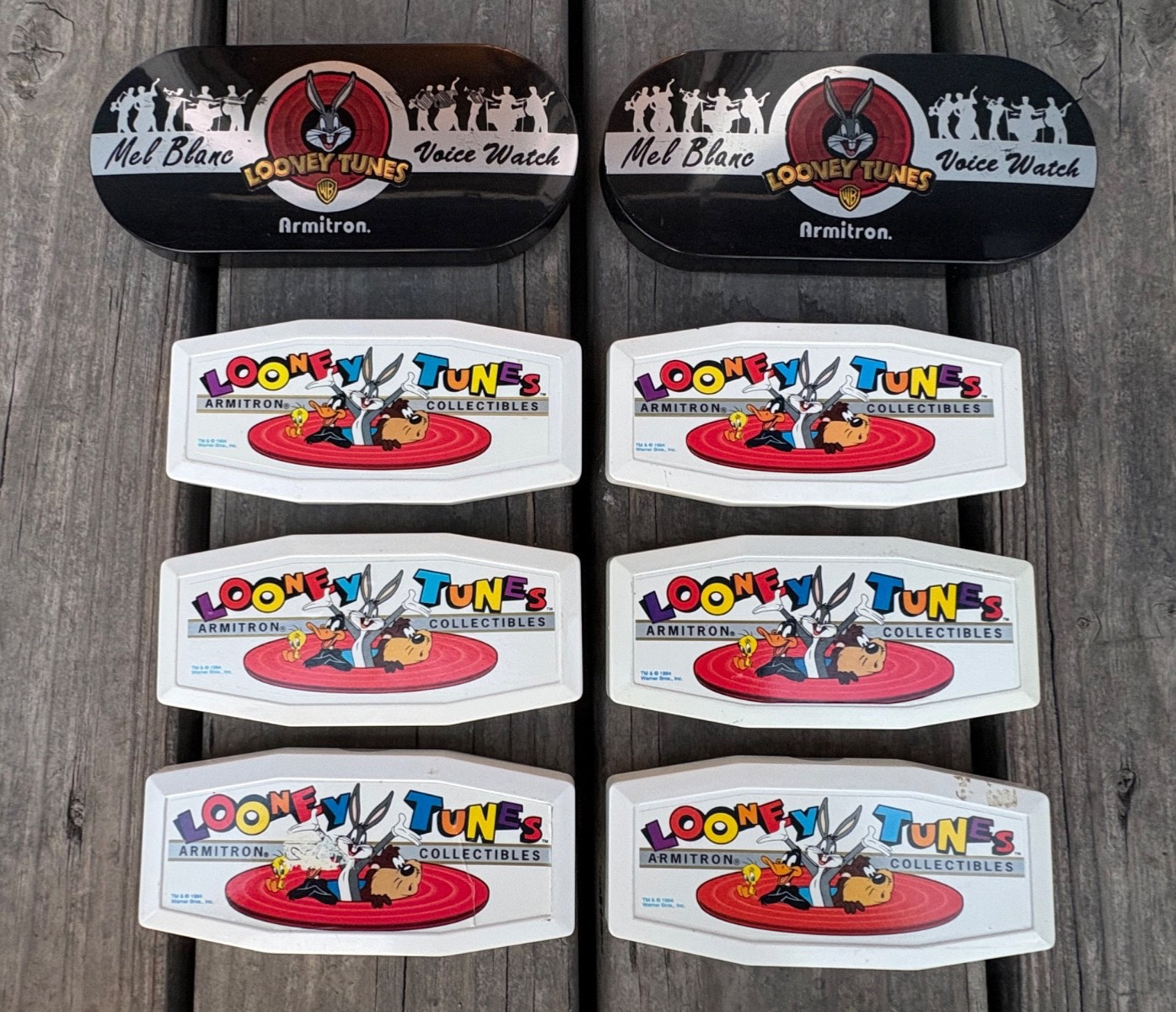 Vintage Watch Lot of 8 Looney Tunes Collectible Armitron Watches Bugs Bunny NOS