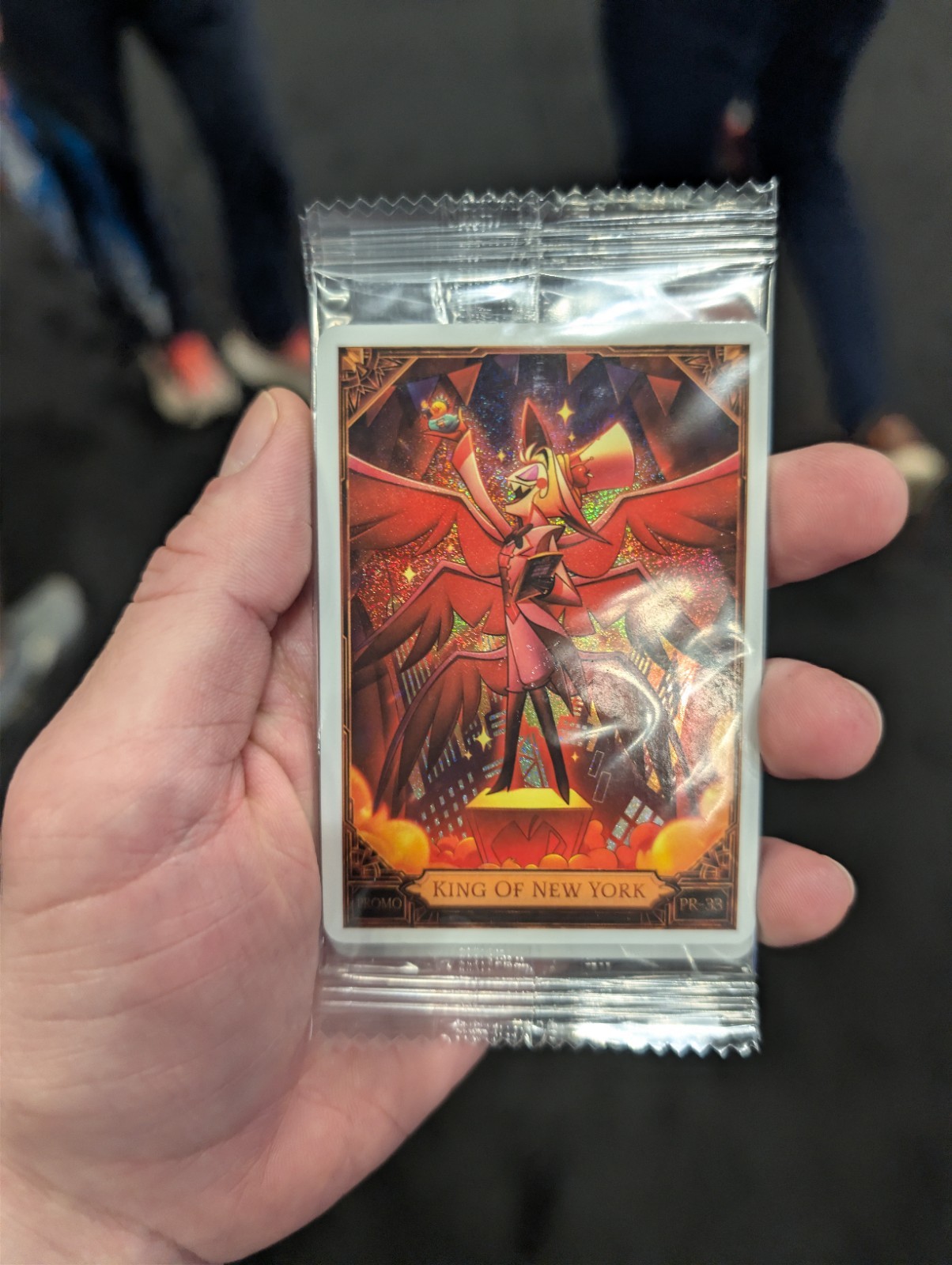 Hazbin Hotel Lucifer King of New York Comic Con Promo Card NYCC 2026 IN HAND 