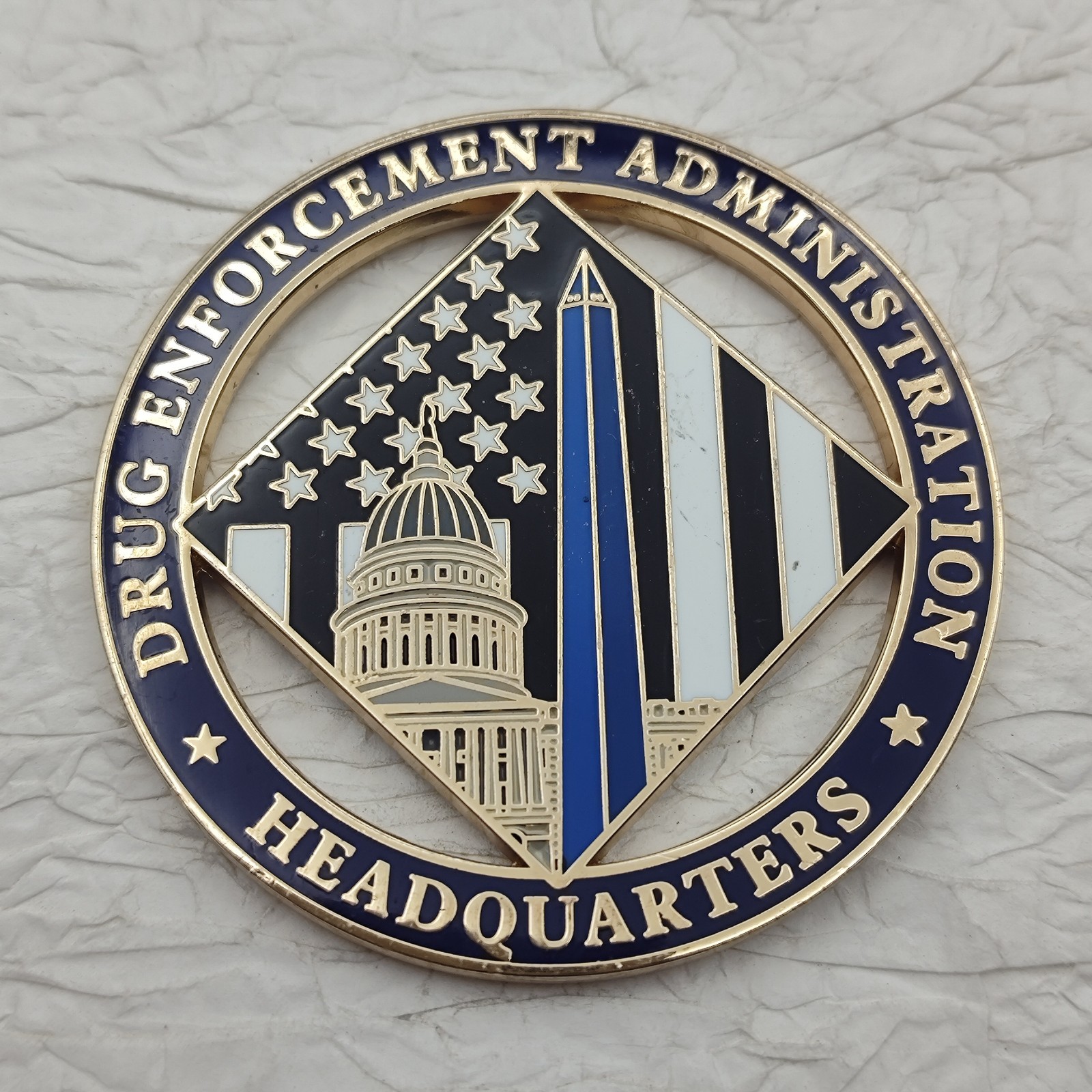 US Drug Enforcement Administration Executive Protection Detail Challenge Coin