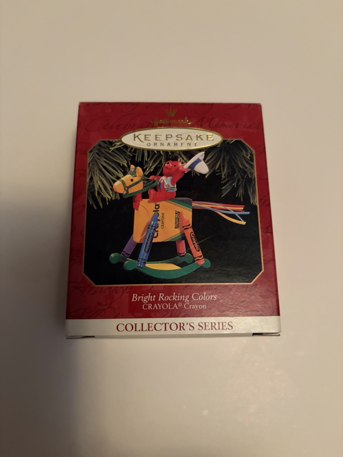 Hallmark Keepsake Bright  Colors Crayola Crayon Ornament Collector’s Series