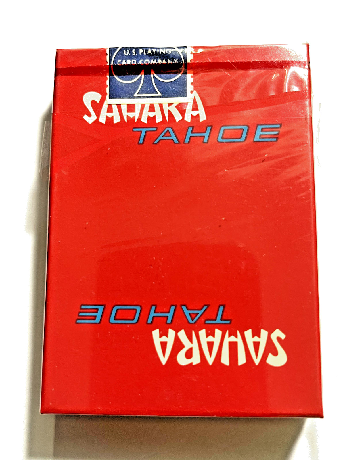-VINTAGE NEVADA-**SAHARA TAHOE **Rare Deck Of Cards RED Factory Sealed New 1960s