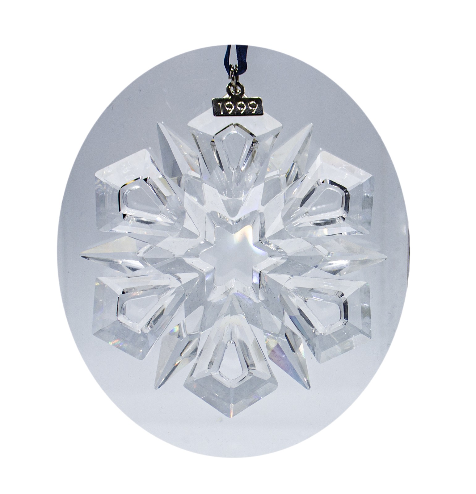 Swarovski Ornament,1999 Christmas Snowflake 1203081, (235913) 3\ Swarovski Ornament,1999 Christmas Snowflake 1203081, (235913) 3\