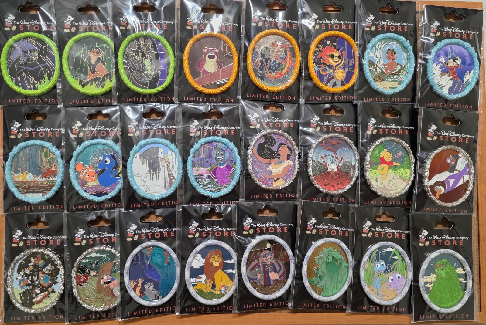 D23 2026 Elements of Nature Water Complete Set Pin DEC LE 400