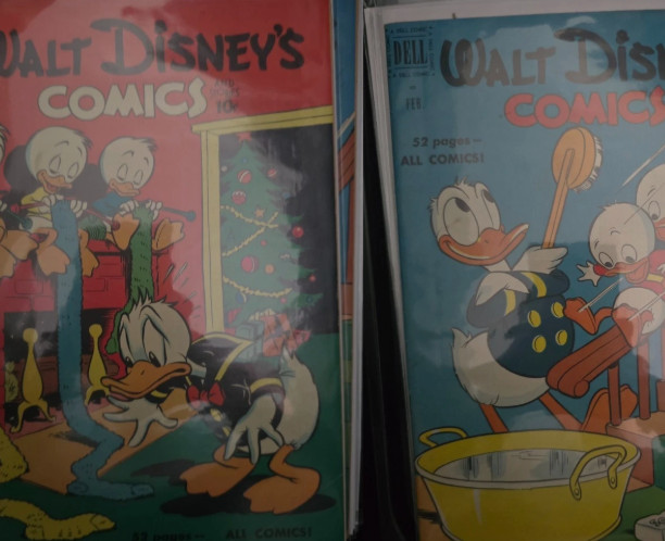 Lot of 51 Golden Age Disney Comics from the 1940s & Lot of 17 Golden Age Comics