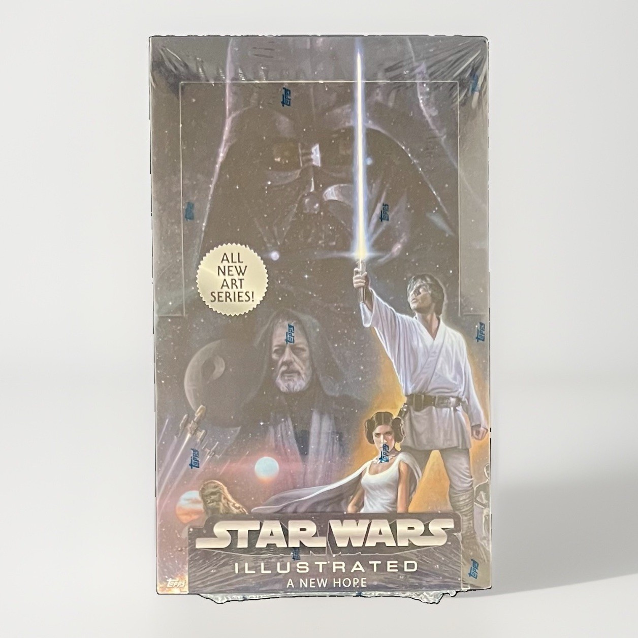2013 Topps Star Wars Illustrated Box A New Hope Art Series New Sealed 24 Packs