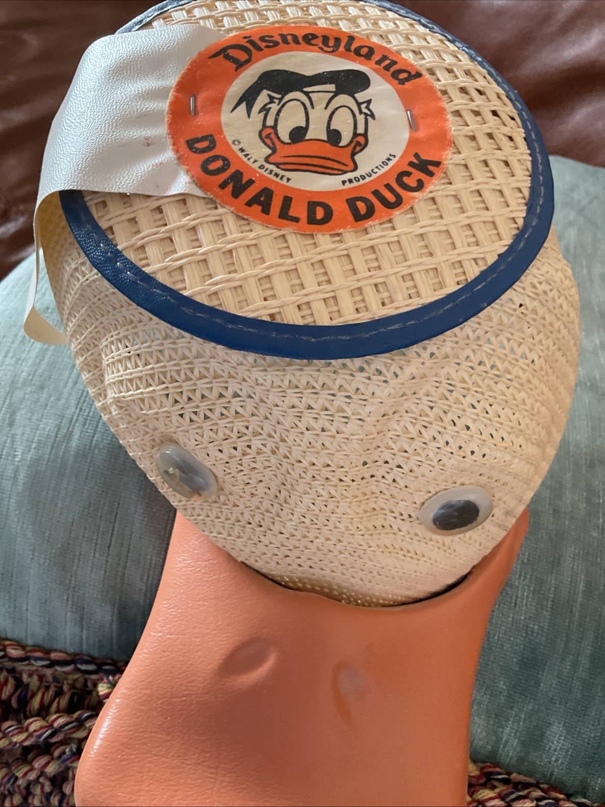 Vintage 1970,s Donald Duck Squeaking Hat
