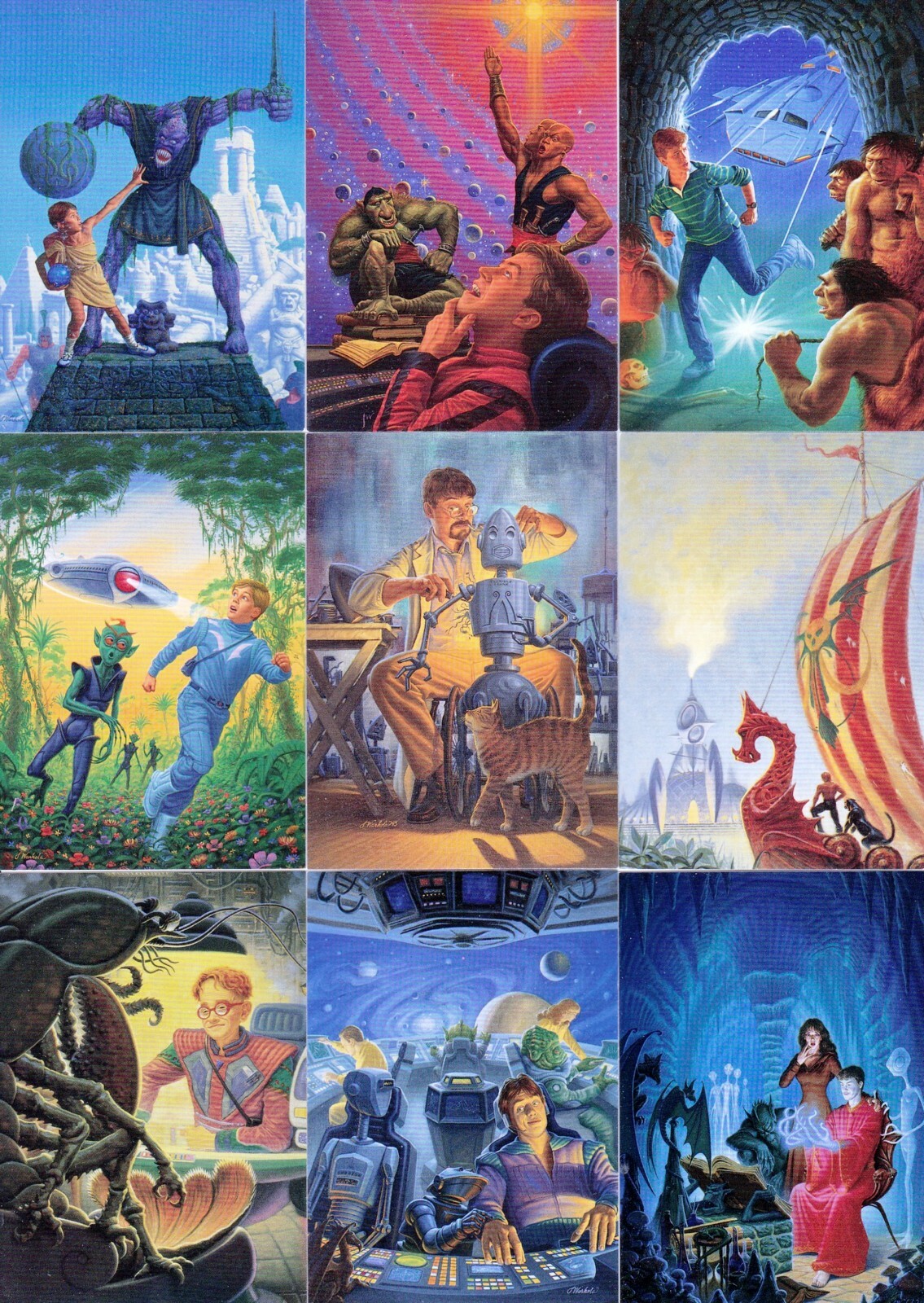 JAMES WARHOLA 1995 FPG COMPLETE BASE CARD SET OF 90 FA