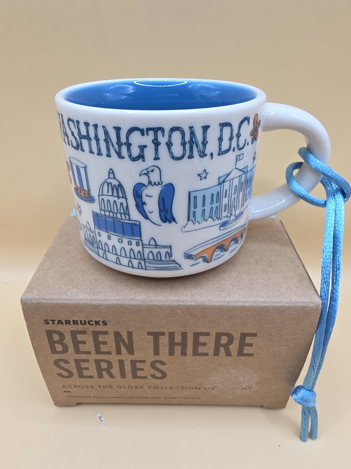 New- Starbucks 2oz Washington DC Been There Series Mini Mug