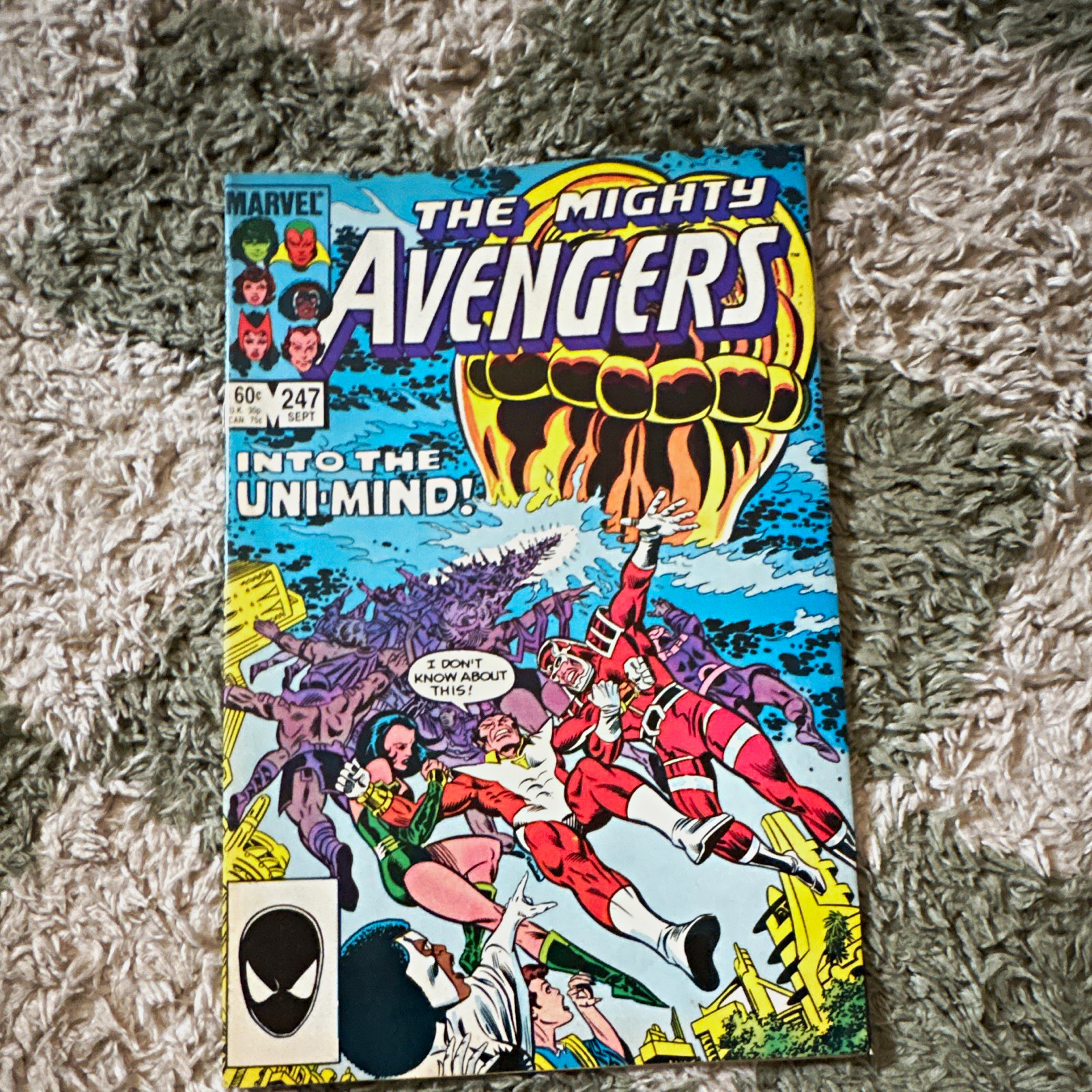 Marvel Comics The Mighty Avengers #247 Bronze Age Single Issue Color