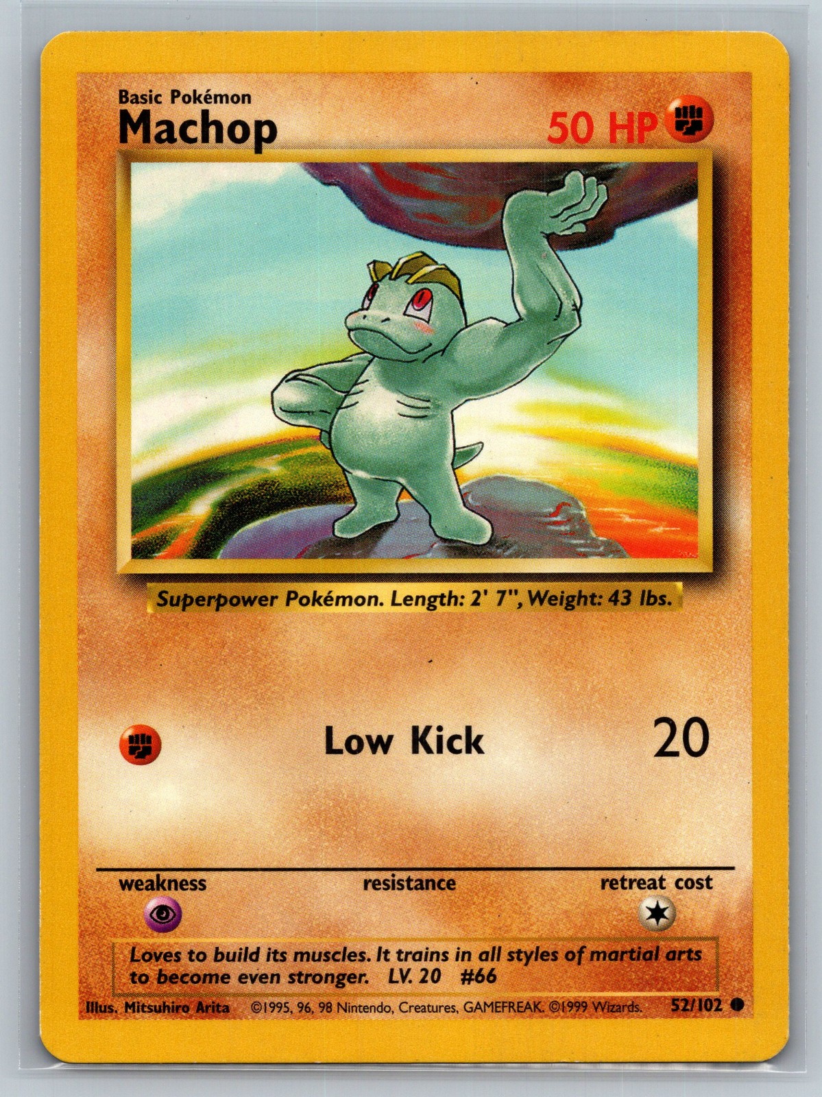 Base Set #052/102 Machop