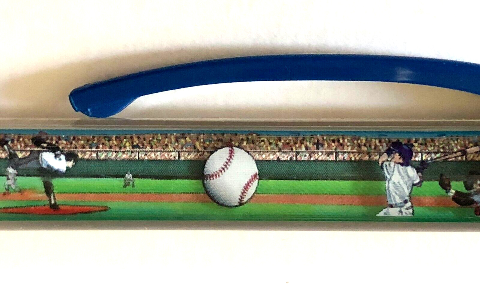 Baseball Hall of Fame Floaty Pen Moving Ball Pitcher to Catcher Batter NY Vtg Baseball Hall of Fame Floaty Pen Moving Ball Pitcher to Catcher Batter NY Vtg