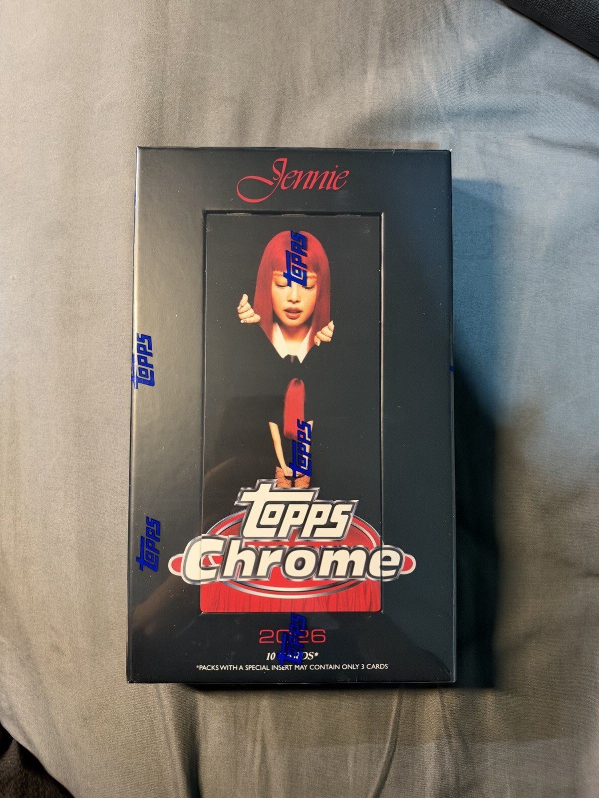 2026 TOPPS CHROME x JENNIE 1-BOX HOBBY New Factory Sealed In Hand Ready to Ship