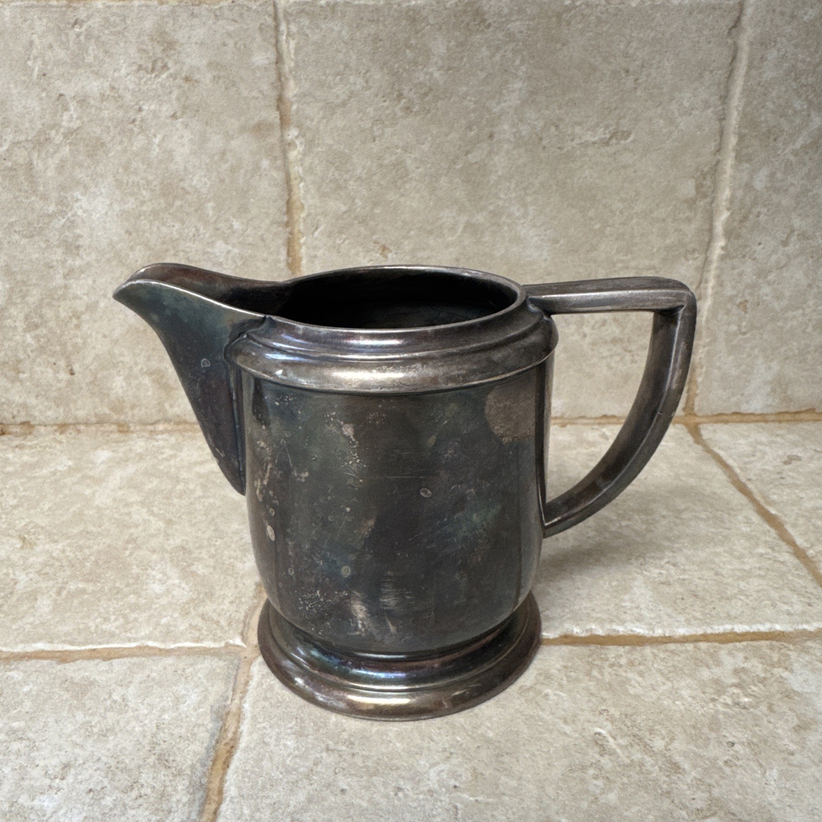 Gorham 8 oz Silver Soldered Creamer (014918) Art Deco